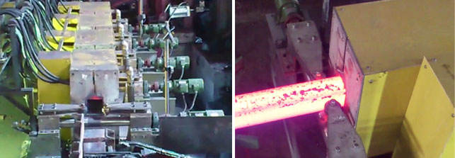 Slab induction heating