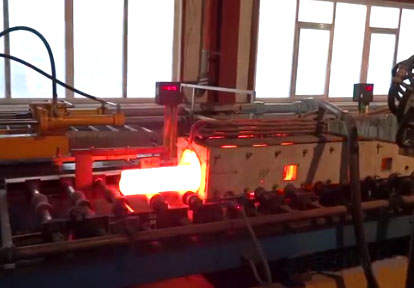 round bar forging furnace