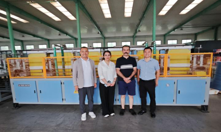 Steel ball production equipment is exported to Iran markets