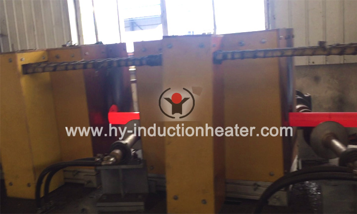 Hardening and tempering line