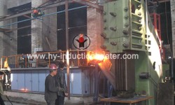 Steel bar induction forging equipment