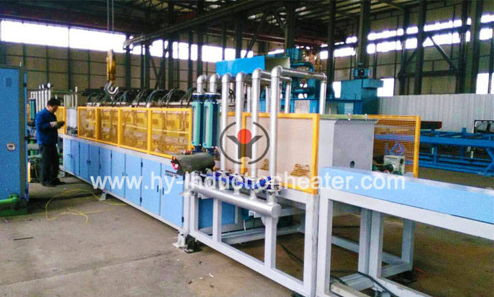 Seamless pipe quenching tempering furnace