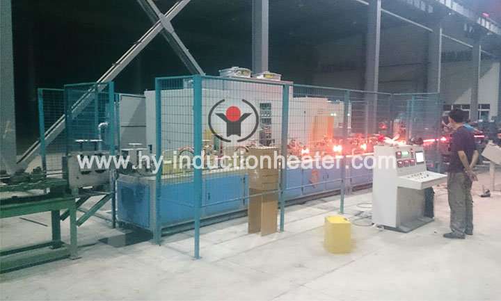 Spring steel strip heating equipment