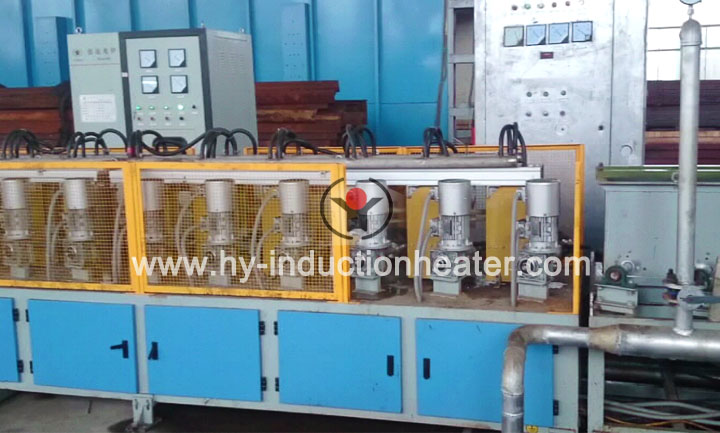 Stainless pipe heat treatment line