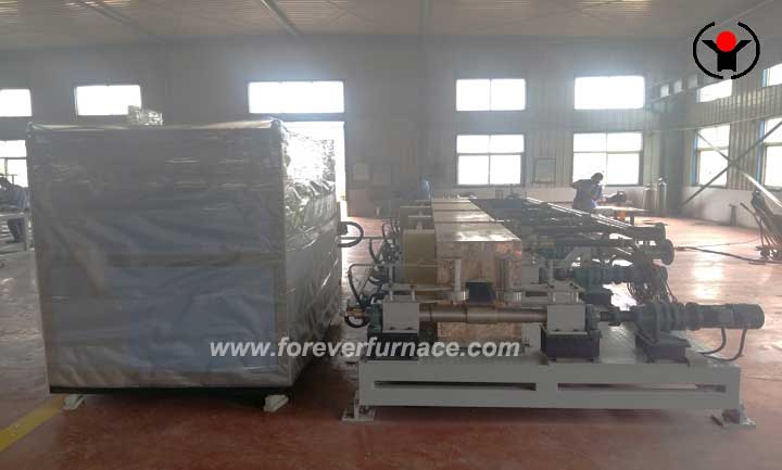 Induction heating furnace for hot-rolled steel billets