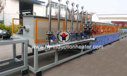 TMT bar induction heat treatment line