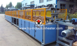 Wind power bolt hardening and tempering line