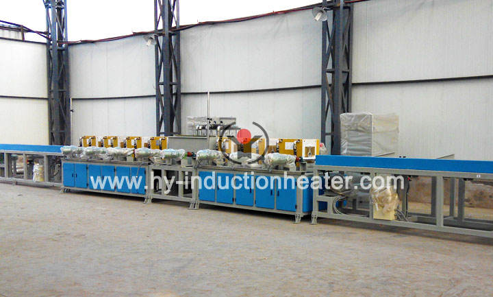 Seamless pipe inductoin annealing furnace