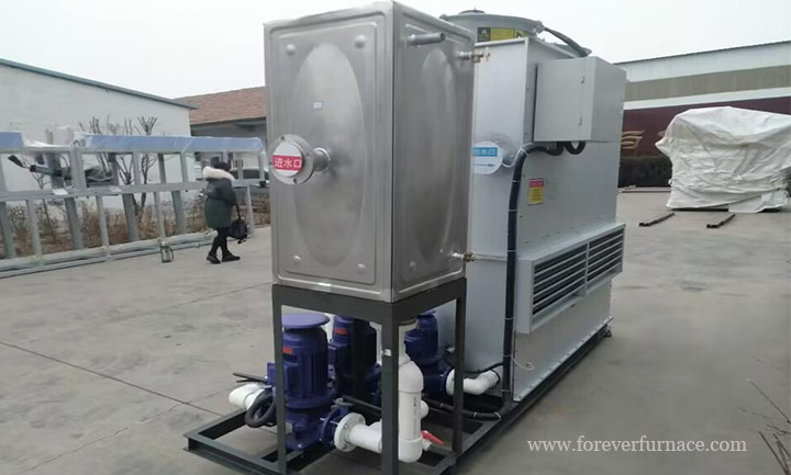 water cooling system for induction furnace