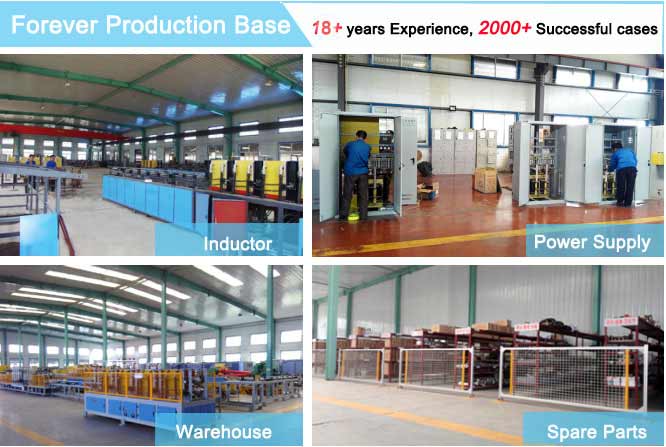 Steel ball spiral heat treatment production line