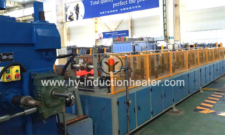Induction heating equipment for forging
