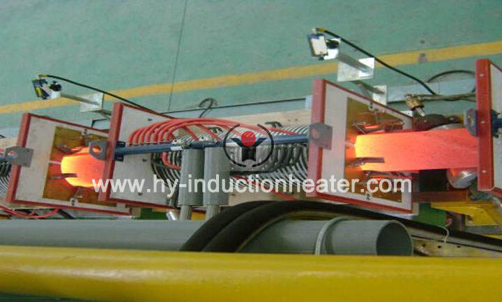 Induction rod heating furnace