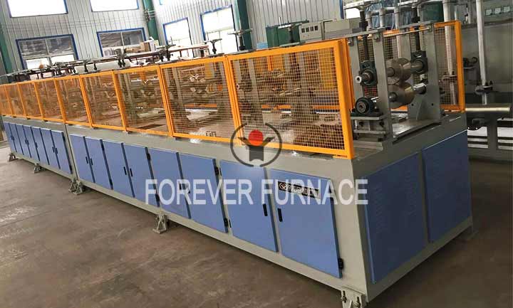 Forever supplier long bar induction heat treatment machine