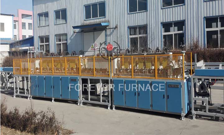 Electric heating furnace in rolling mill