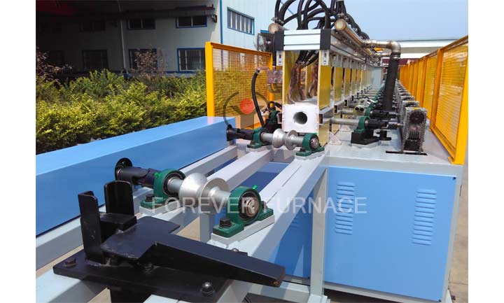 Medium frequency induction heating equipment for rod