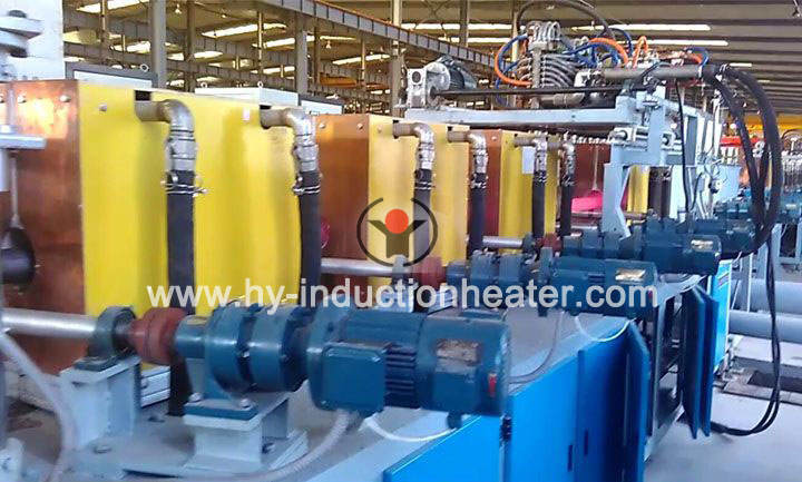 Oil casing induction heat treatment furnace