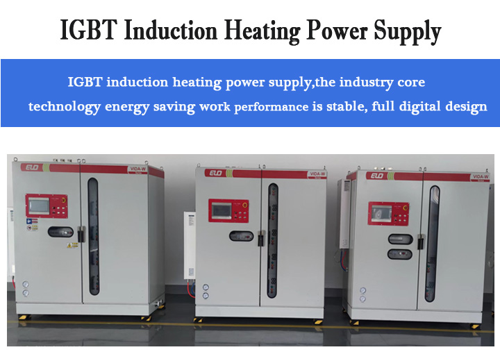 Silicon controlled medium frequency induction heating power supply