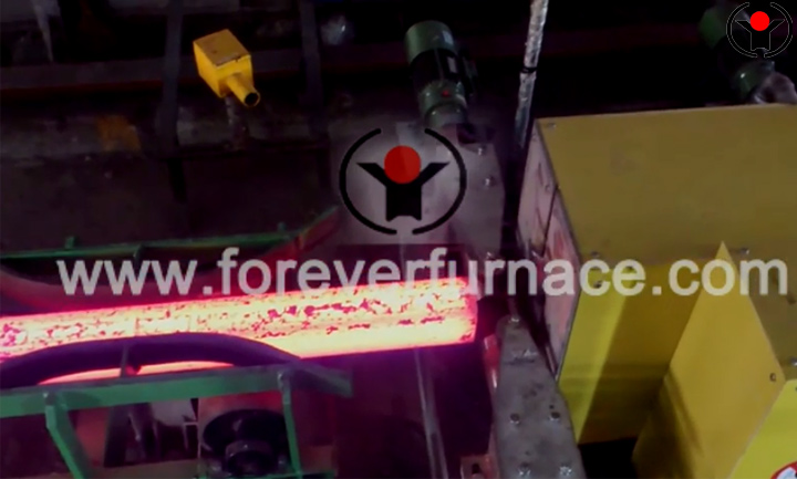 Square steel billet induction heating furnace