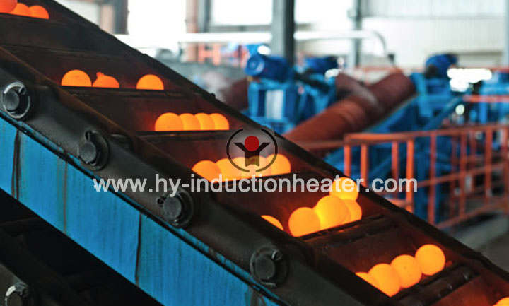 Forged steel ball production line