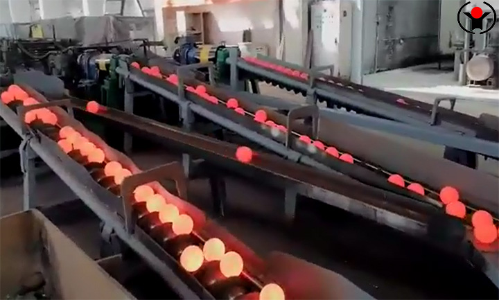 Steel ball hot rolling production line process-Forever