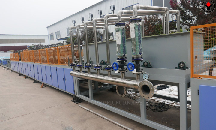 Round bar induction heat treatment machine supplier