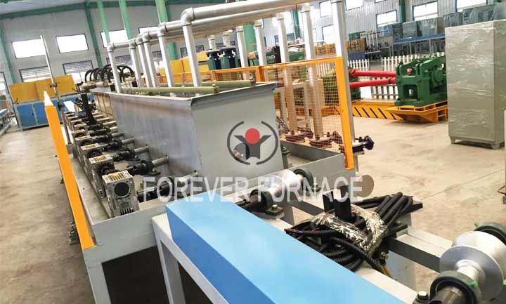 The functional characteristics of steel bar heat treatment production line