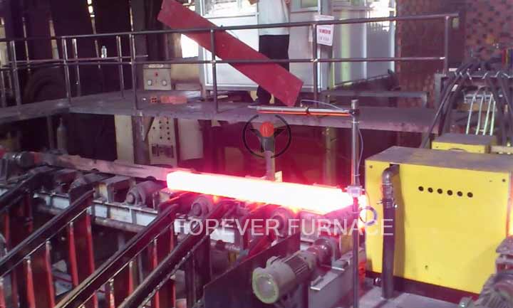 Steel billets induction reheating furnace introduction