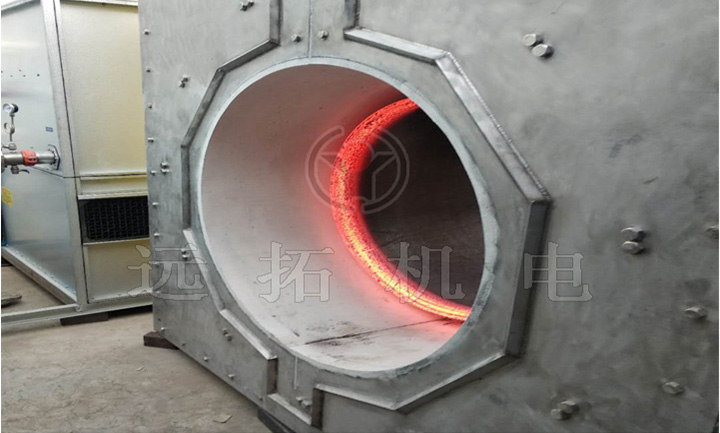 Steel pipe quenching induction heat treatment equipment