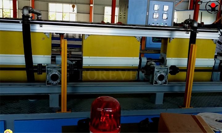 Steel pipe heat treatment induction annealing furnace