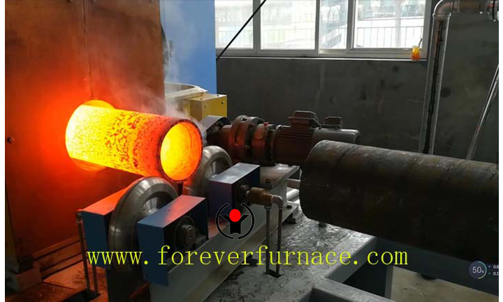 Process of stainless steel pipe quenching and tempering production line!